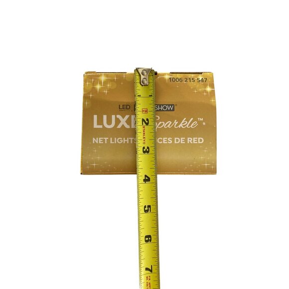 LED Light Show Luxe Sparkle Net Lights Diamond White - Picture 7 of 7